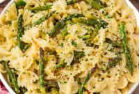 Creamy Lemon Asparagus Pasta