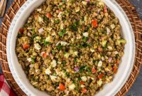 Vibrant Mediterranean Lentil Salad