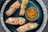 Fresh Shrimp Spring Rolls