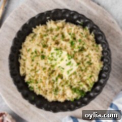 Bowl of Garlic Butter Rice