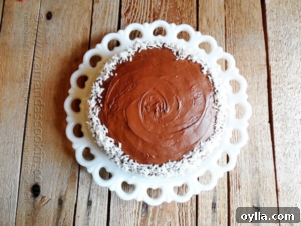 Ingredients laid out on a counter, featuring Betty Crocker cake mix and Almond Joy frosting, ready for baking.