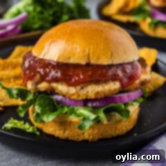 Gourmet Shrimp Burger 16 Shrimp Burger on a plate