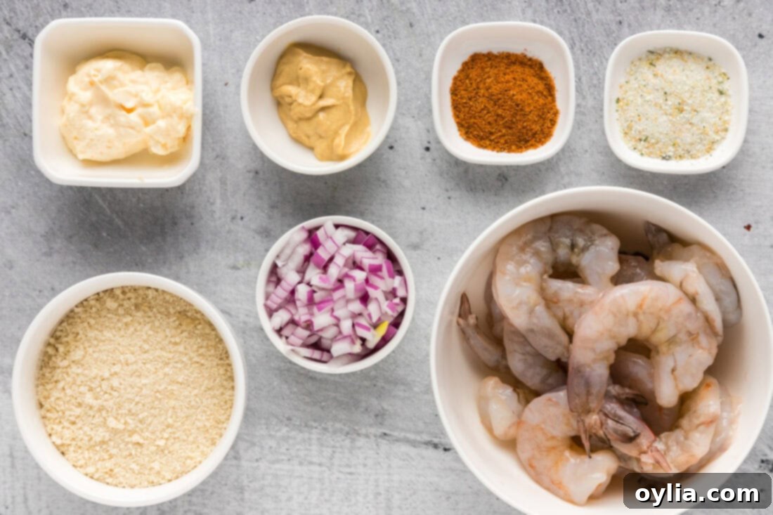 Gourmet Shrimp Burger 4 Ingredients for Shrimp Burger