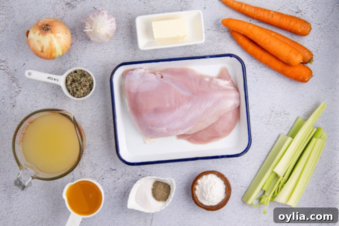 Juicy Slow Cooker Turkey Breast 4 Ingredients for Crockpot Turkey Breast