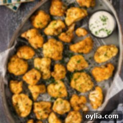Crispy Fried Cauliflower 13 Platter of Fried Cauliflower