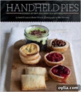 Cover of 'Handheld Pies: Dozens of Pint-Size Sweets and Savories' cookbook
