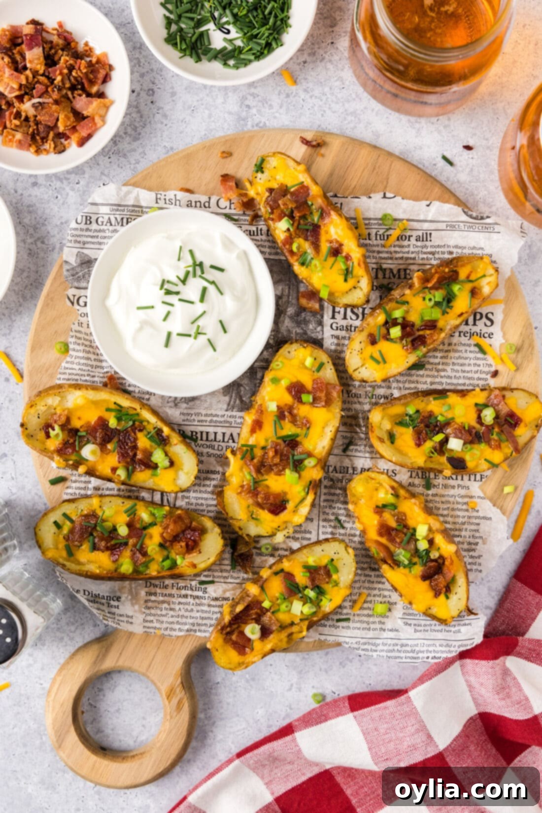 Platter of Potato Skins