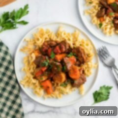 plate of goulash