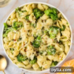 Bowl of Broccoli Pasta