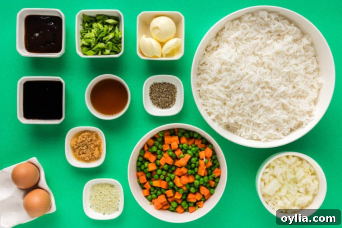 The Secret to Perfect Fried Rice 4 Ingredients for Fried Rice