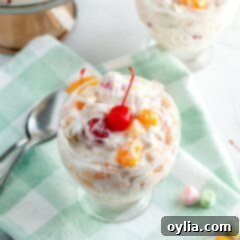 Divine Ambrosia Fruit Medley 10 dish of Ambrosia Salad
