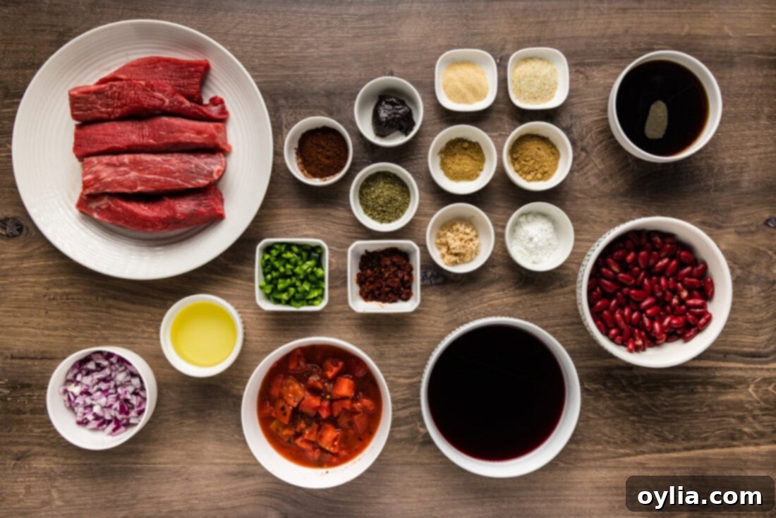 Hearty Short Rib Chili 4 Ingredients for Short Rib Chili