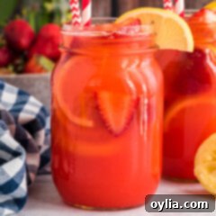 Easy Strawberry Lemonade