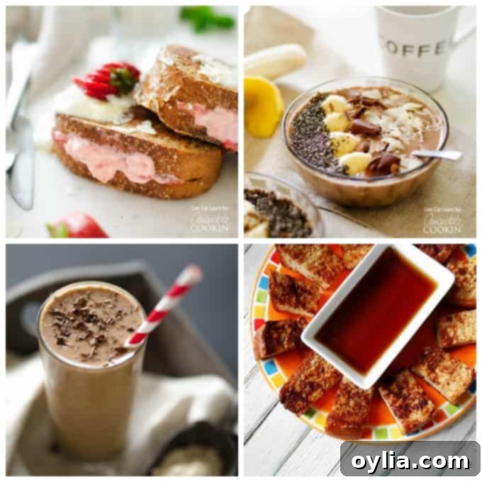 Delicious breakfast recipes you can try!