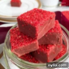 Decadent Red Velvet Fudge 8 Red Velvet Fudge