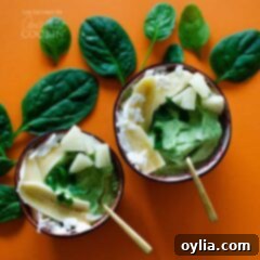 Pineapple Spinach Smoothie Bowl: the green smoothie in a bowl