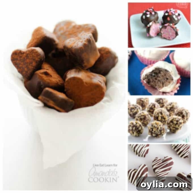 homemade truffles for valentine's day