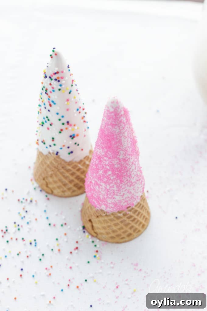 Unicorn freakshakes step 4