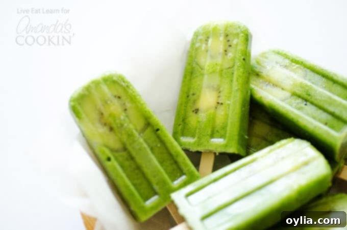 Green Smoothie Popsicles Recipe