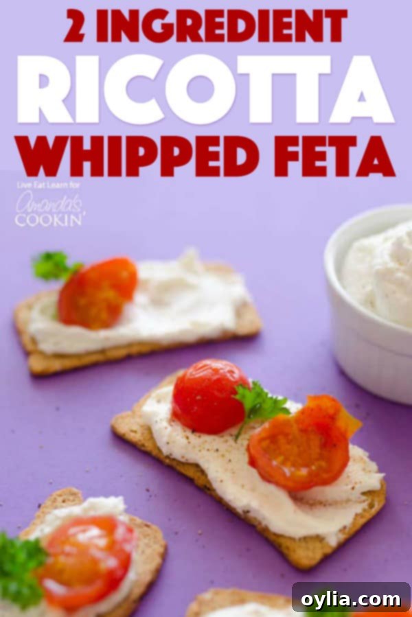 Ricotta Whipped Feta Recipe