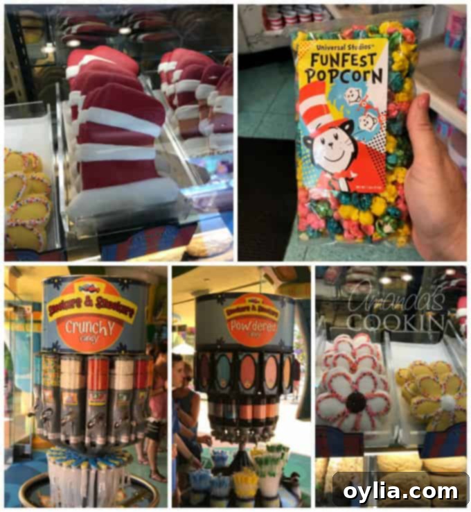 Dr Seuss fun food at universal orlando