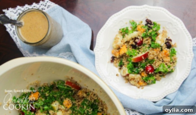 Fall quinoa salad