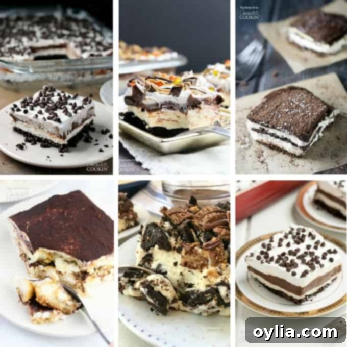 Chocolate one pan desserts