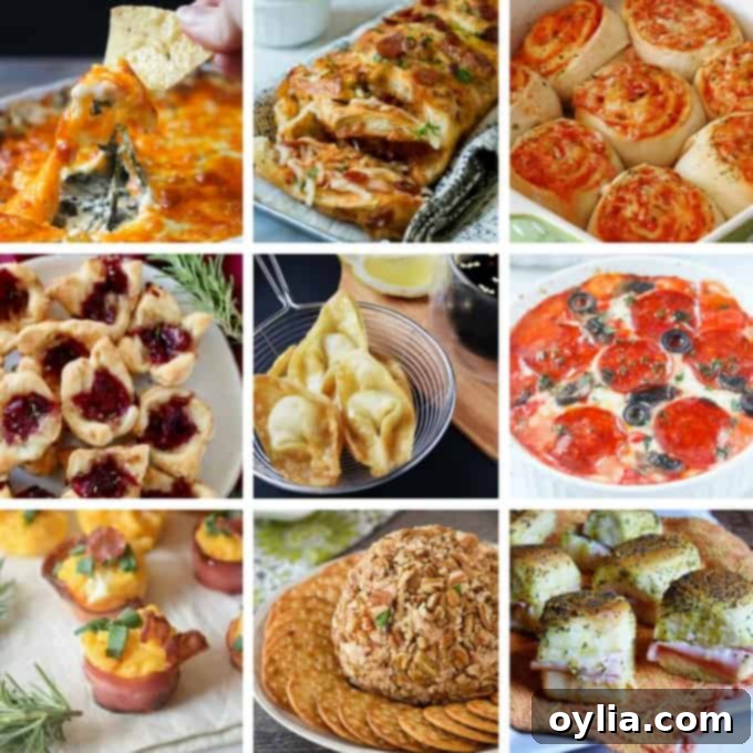 Cheesy appetizers!
