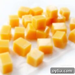 squares of orange gummies