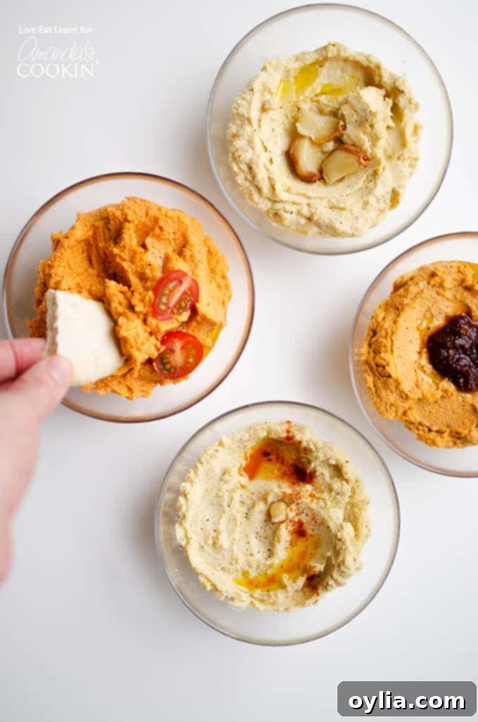 How To Make Hummus: 4 different ways!