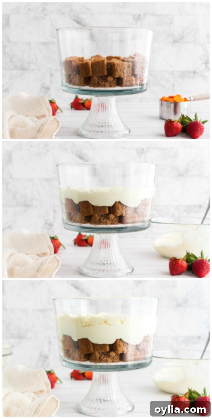 layering the trifle