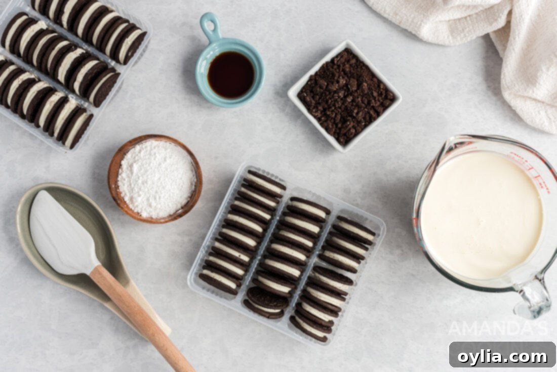 Effortless Oreo Dream Cake 4 ingredients for Oreo Icebox Cake