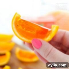 orange jello shot make in orange rinds