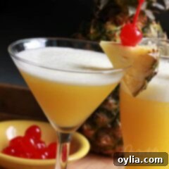 Rum Cruiser Cocktail - summer rum martini
