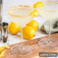 Zesty Lemon Drop Martini 11 lemon drop cocktail