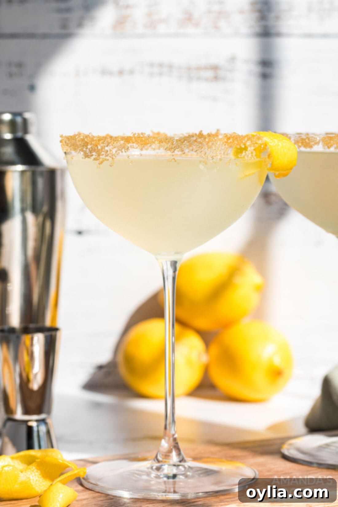 Zesty Lemon Drop Martini 10 lemon drop cocktail