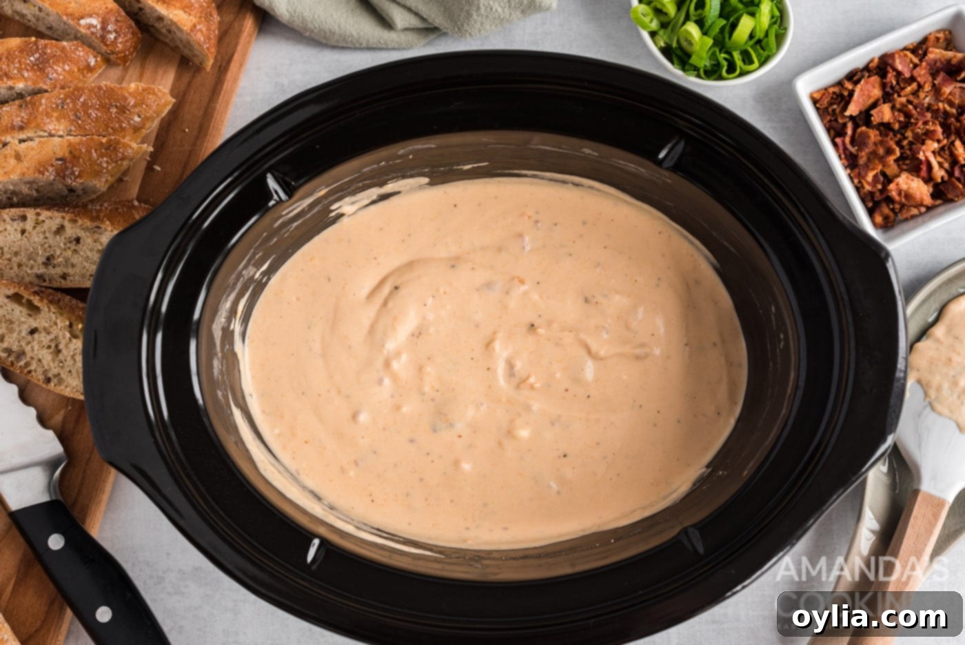 crockpot cheese dip