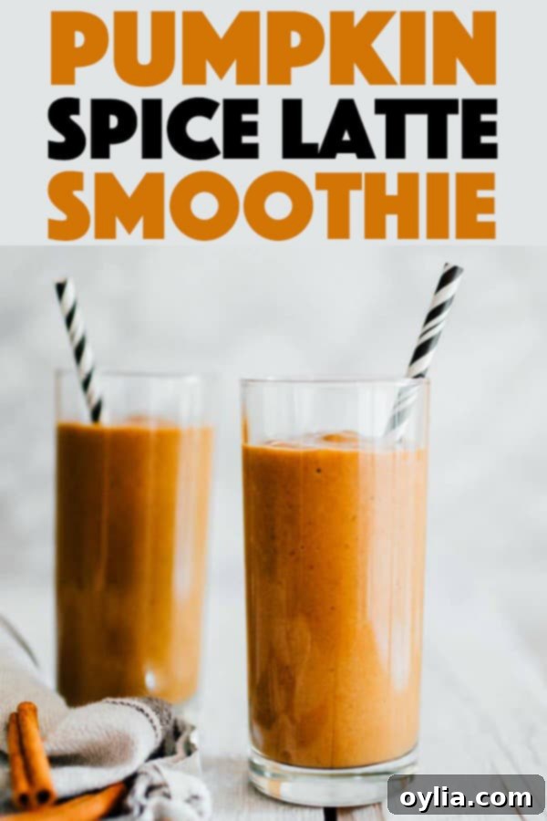 Pumpkin Spice Latte Smoothie