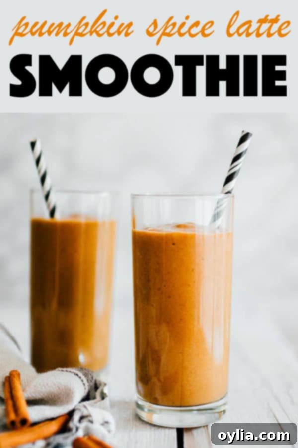 Pumpkin Spice Latte Smoothie