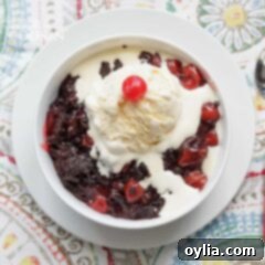 Crockpot Chocolate Cherry Cobbler