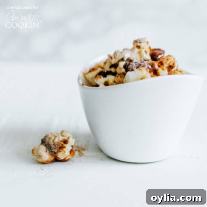 seasoned popcorn in a bowl