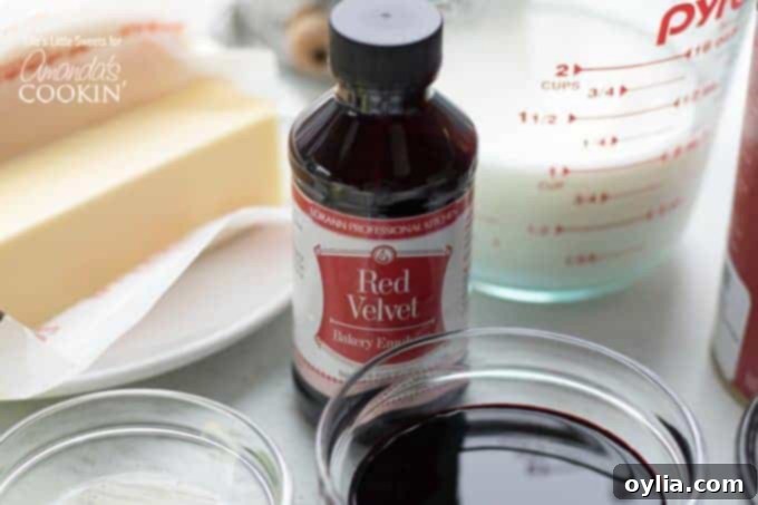 red velvet cake- red velvet emulsion