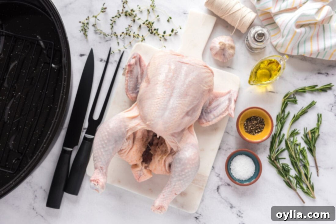 Ingredients for Roasted Chicken