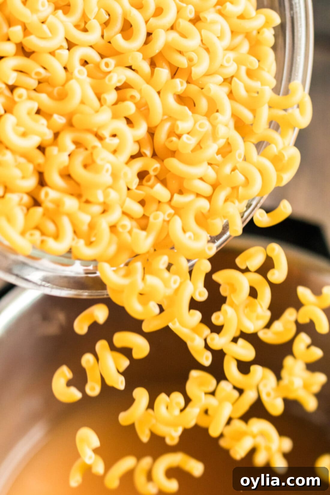 Close-up of cheddar and mozzarella cheese ready for Instant Pot Mac and Cheese