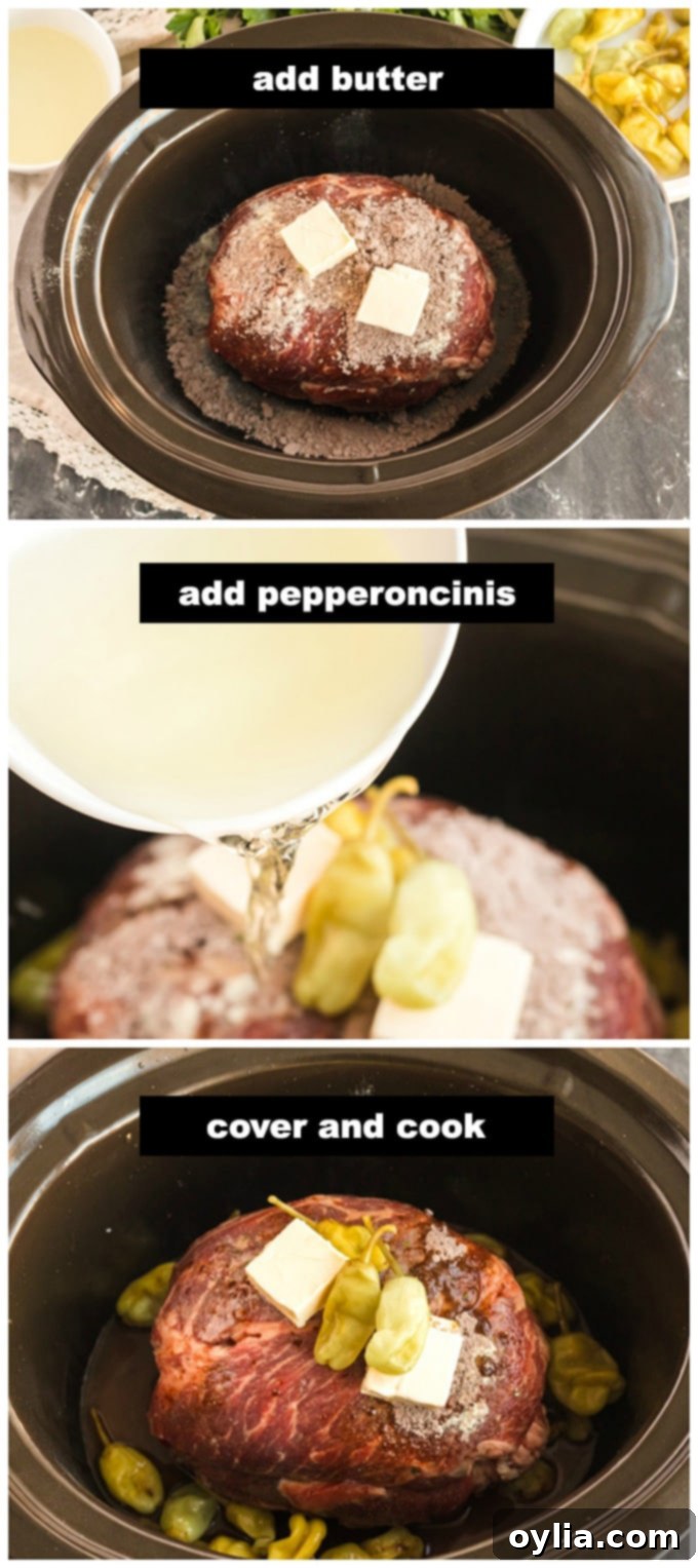 chuck roast in slow cooker