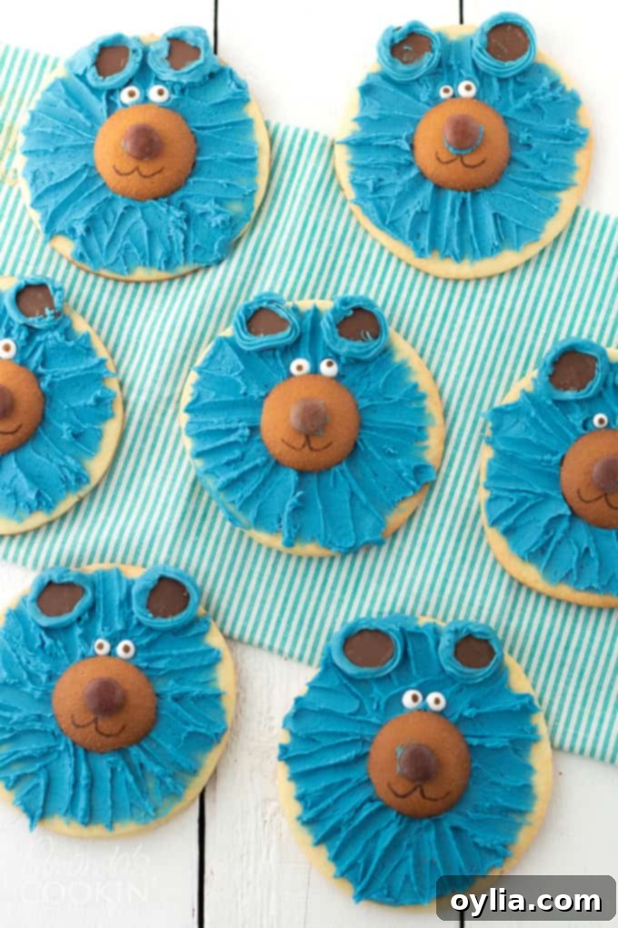 lots of bear cookies
