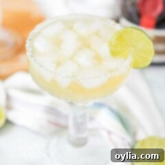 margarita on the rocks in a traditional glass