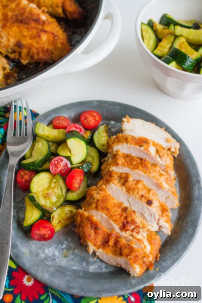 Spicy Oven Fried Chicken recipe