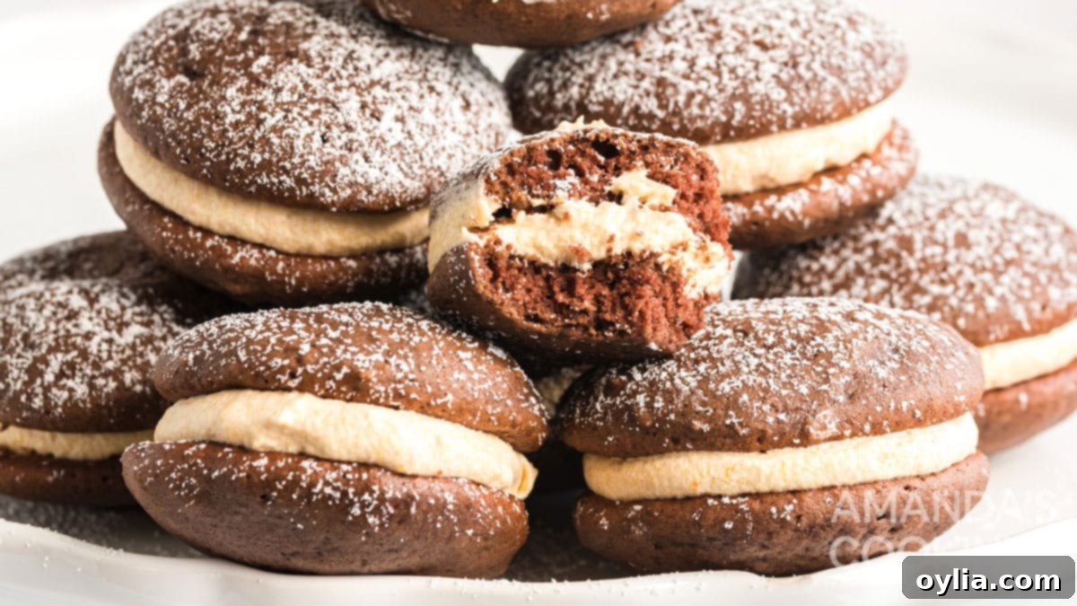 stack of whoopie pies