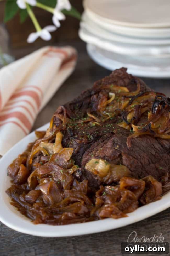 This flavorful Amish pot roast made in a Dutch oven was a huge hit with the family, featuring tender beef and rich gravy.